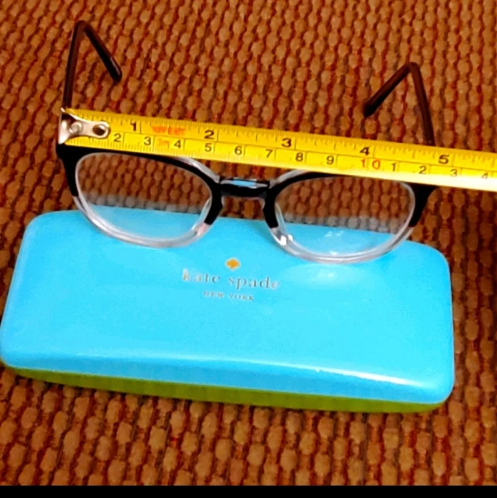 Modern genius glasses and Kate spade case